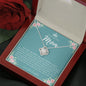 Badass Mom Gift | To My Badass Mom Necklace | Mother’s Day Gift | Daughter to Mom Gift | Gift from Daughter to Mom on Wedding Day | Mom gift