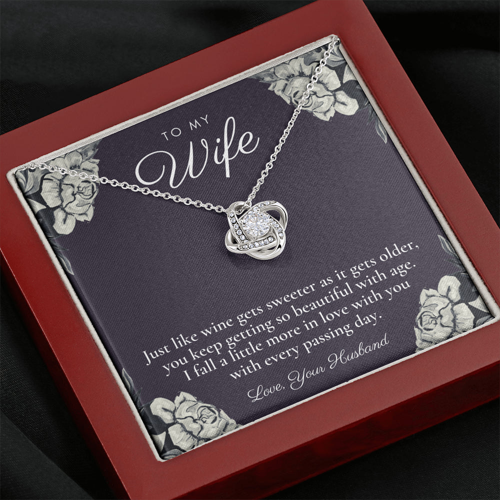 To My Wife Necklace, Anniversary Gift for Wife, Birthday Gift for Wife, Jewelry for Wife, Necklace for Wife, Gift for Wife Birthday