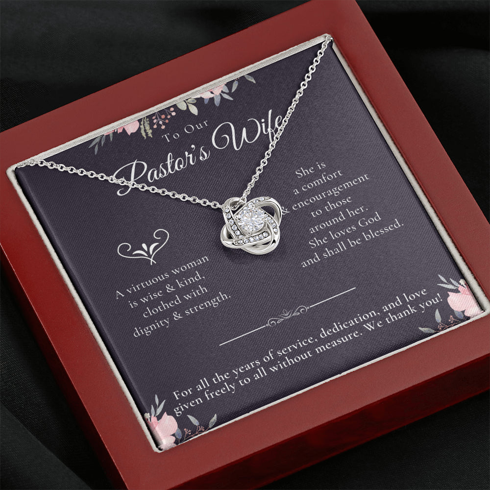 To our pastor's wife