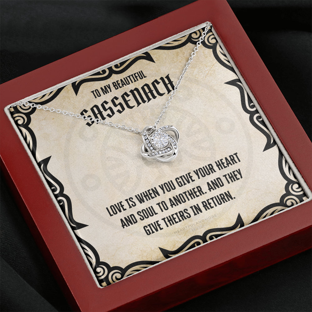 To My Sassenach, Outlander Gift, Outlander Gift Box, Outlander Jewelry, Outlander Gift For Wife, Outlander Charm, Outlander Necklace