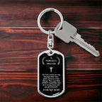 A Parent's Prayer for My Son, Small Gift for Son from Mother, Mother to Son Gift, Fathers to Son Gift, Prayer, Prayer Key Chain for Son, Birthday, Graduation