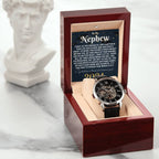 Nephew Graduation Gift from Aunt Uncle, Nephew Graduation Watch, Gift for Nephew, Meaningful Graduation Gift fro Nephew, Unique Nephew Gift
