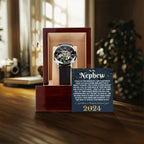 Nephew Graduation Gift from Aunt Uncle, Nephew Graduation Watch, Gift for Nephew, Meaningful Graduation Gift fro Nephew, Unique Nephew Gift