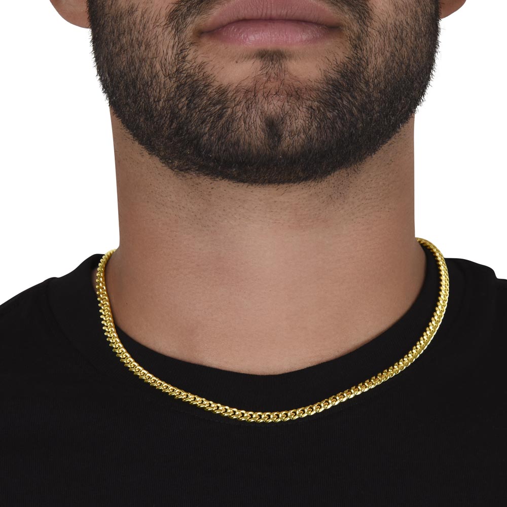 To My Boyfriend, Boyfriend Valentines Day Gift, Unique Boyfriend Birthday Gift, Promise Necklace, Best Gift for Boyfriend, Cuban Chain