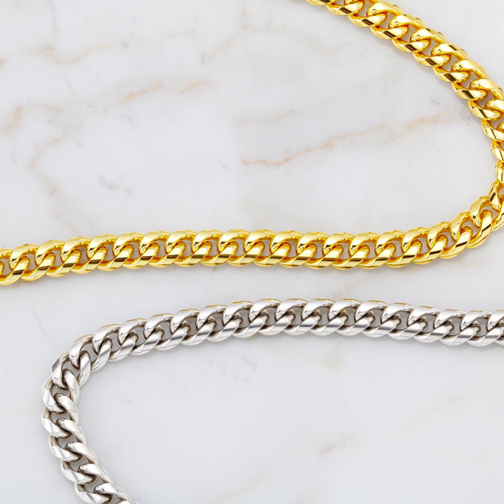 To My Boyfriend, Boyfriend Valentines Day Gift, Unique Boyfriend Birthday Gift, Promise Necklace, Best Gift for Boyfriend, Cuban Chain