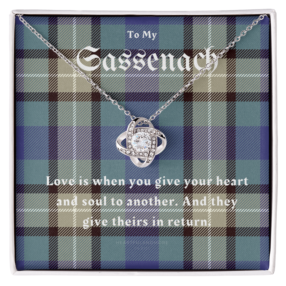 To My Sassenach, Outlander Gift, Outlander Gift Box, Outlander Jewelry, Outlander Gift For Wife, Outlander Charm, Outlander Necklace