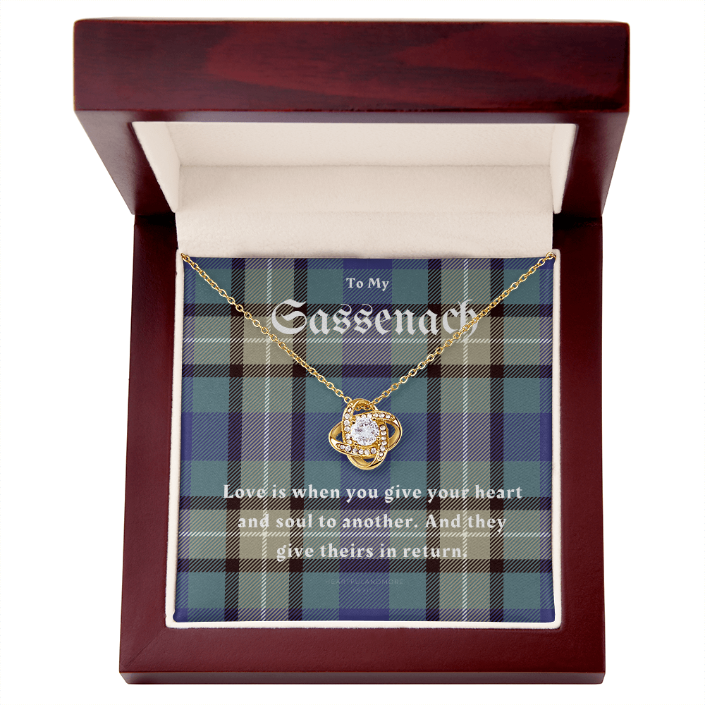 To My Sassenach, Outlander Gift, Outlander Gift Box, Outlander Jewelry, Outlander Gift For Wife, Outlander Charm, Outlander Necklace