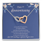 1 Year Anniversary Gift, 1st Anniversary Gift For Her, 1 Year Anniversary Gifts Ideas, 1 Year Anniversary Necklace