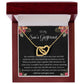Meaningful Gift for Son's Girlfriend - Best Birthday & Christmas Gift - Jewelry Gift Box Included - Interlocking Necklace