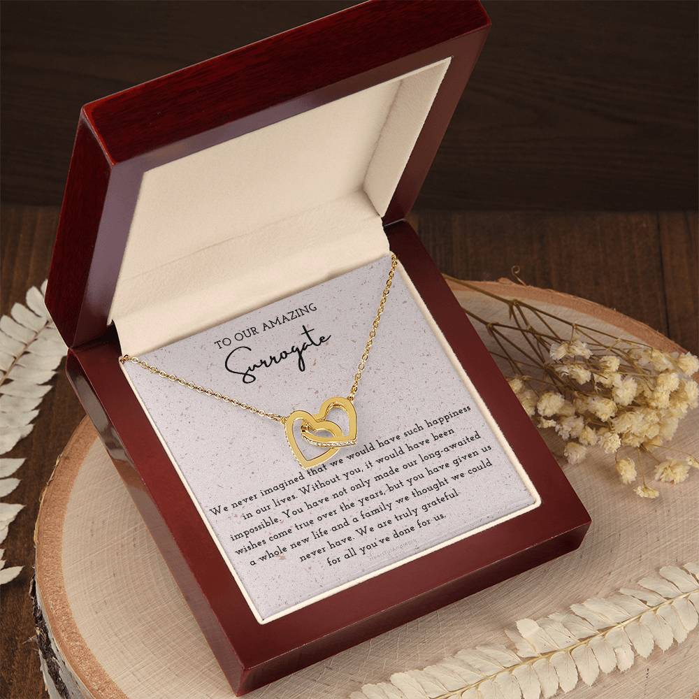 Surrogate Appreciation Gift, Surrogate Gift, Surrogate Gift With Message Card, Surrogate Transfer Day Thank You Gift