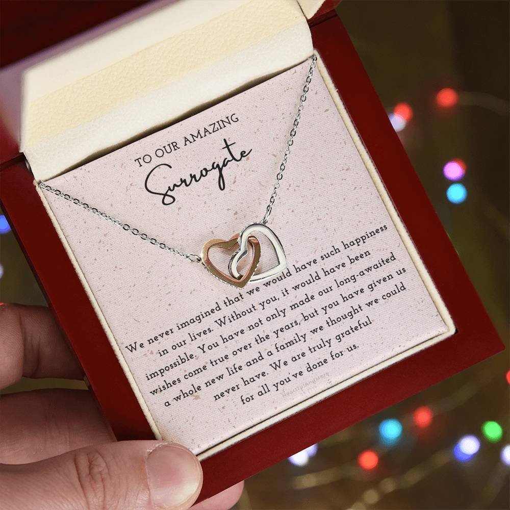 Surrogate Appreciation Gift, Surrogate Gift, Surrogate Gift With Message Card, Surrogate Transfer Day Thank You Gift