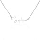 Meaningful Gift for Son's Girlfriend - Best Birthday & Christmas Gift - Jewelry Gift Box Included - Name Necklace