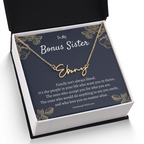 Personalized Sister-in-Law Gift, Custom Jewelry for Sister-in-Law, Birthday or Wedding Gift Idea, Unique Present for In-Laws, Name Necklace