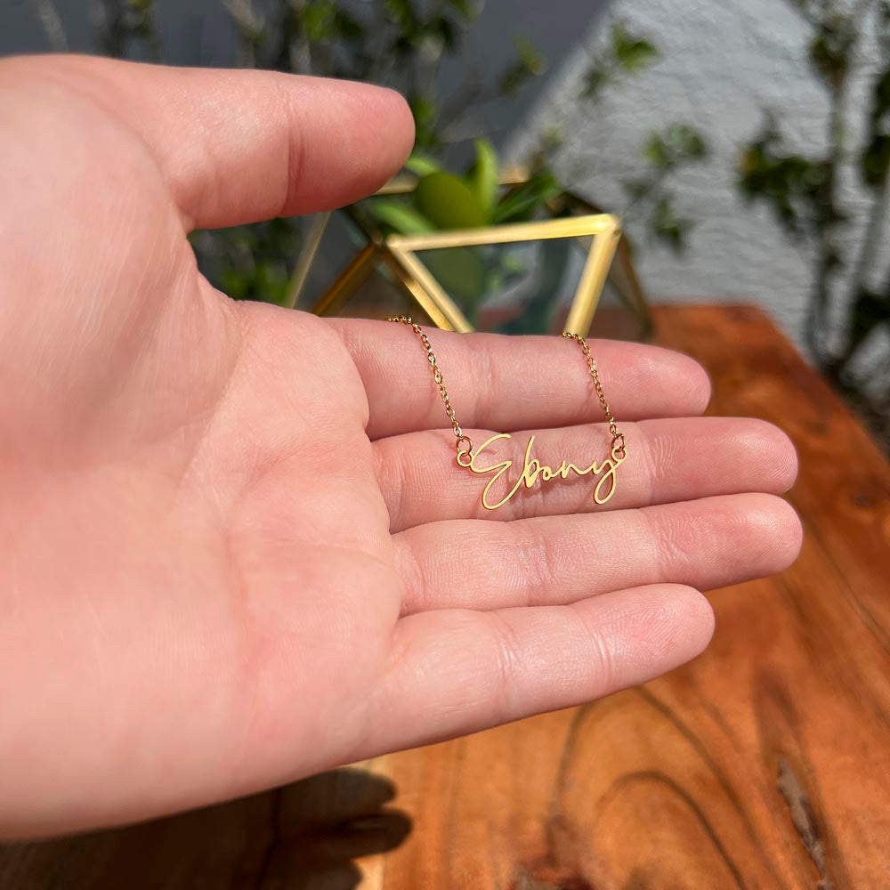 Meaningful Gift for Son's Girlfriend - Best Birthday & Christmas Gift - Jewelry Gift Box Included - Name Necklace