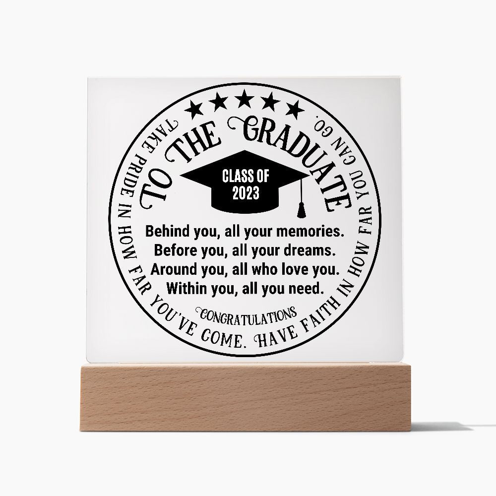 2023 Graduation Gift: Desk Ornament for Her/Him - High School &University Graduation Gifts for Boys Girls - Table Centerpiece Paperweight