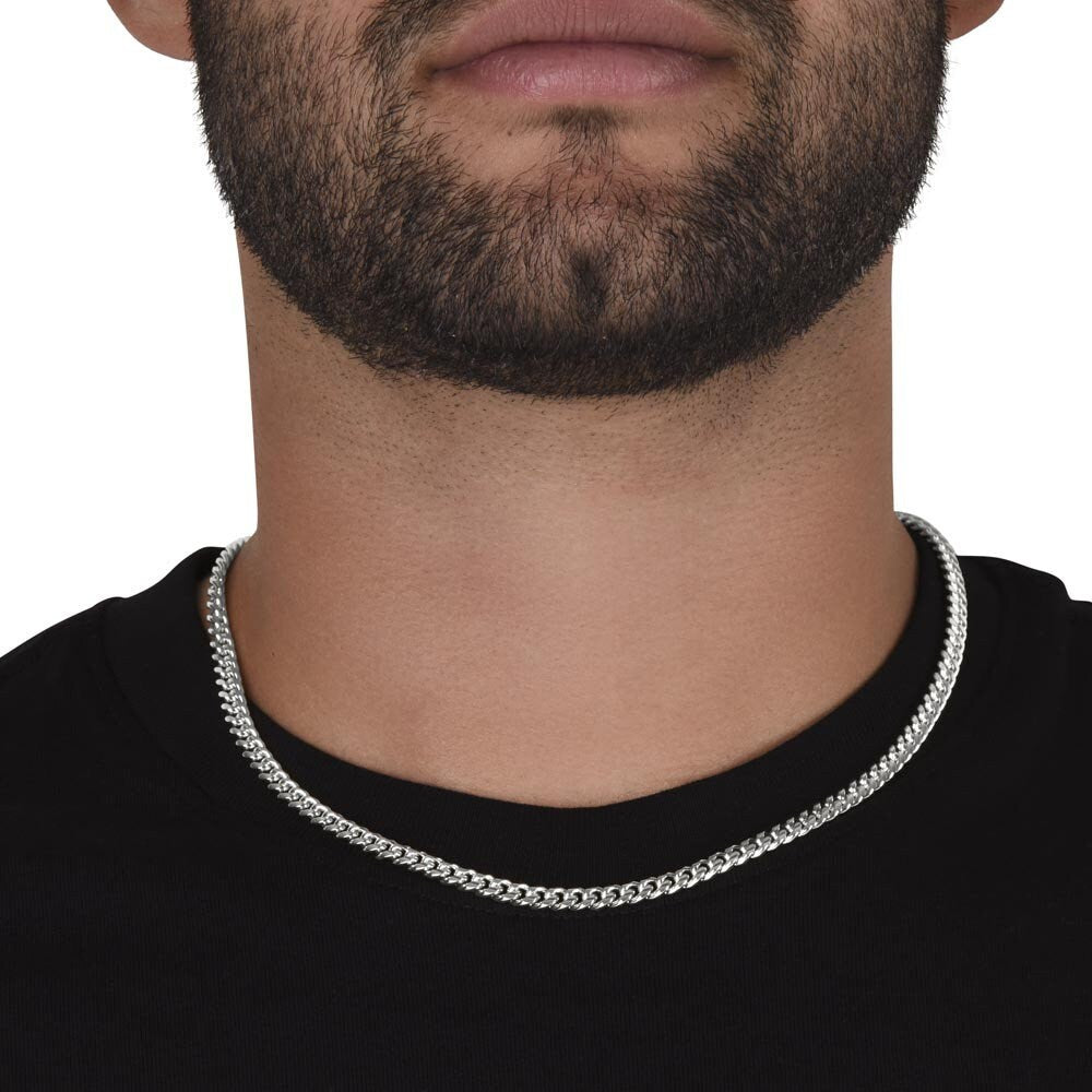 Boyfriend Cuban Chain Necklace, Promise Necklace For Boyfriend, Gifts For Boyfriend, Birthday, Christmas, Valentines Day Gift For Boyfriend