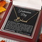 Granddaughter Graduation Gift from Grandma & Grandpa, Gift for Granddaughter Graduation, Granddaughter Graduation Necklace, Name Necklace