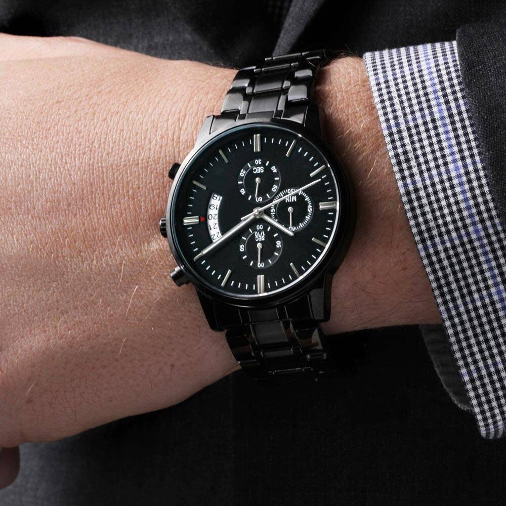 Groom Gift from Parents, To Our Son on his Wedding Day, Son Wedding Gift, Engraved Watch, Wedding Day Gift for Son, Gift from Mom Dad