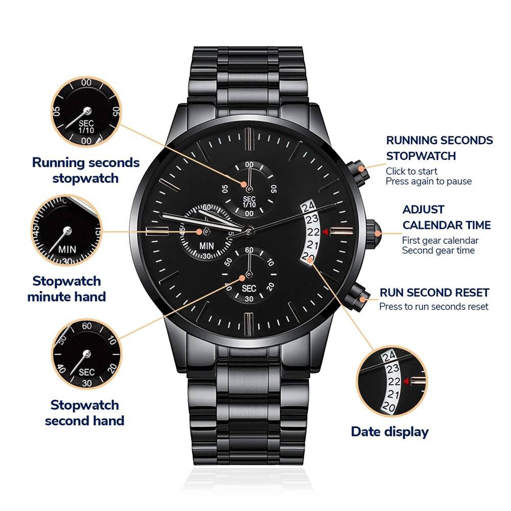 Groom Gift from Parents, To Our Son on his Wedding Day, Son Wedding Gift, Engraved Watch, Wedding Day Gift for Son, Gift from Mom Dad