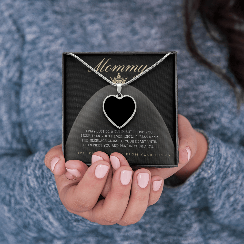 Mom to be gift | New Mommy Gift Necklace | Pregnant Wife Gift | I May Just Be A Bump | To mummy from bump | To Mommy to be |
