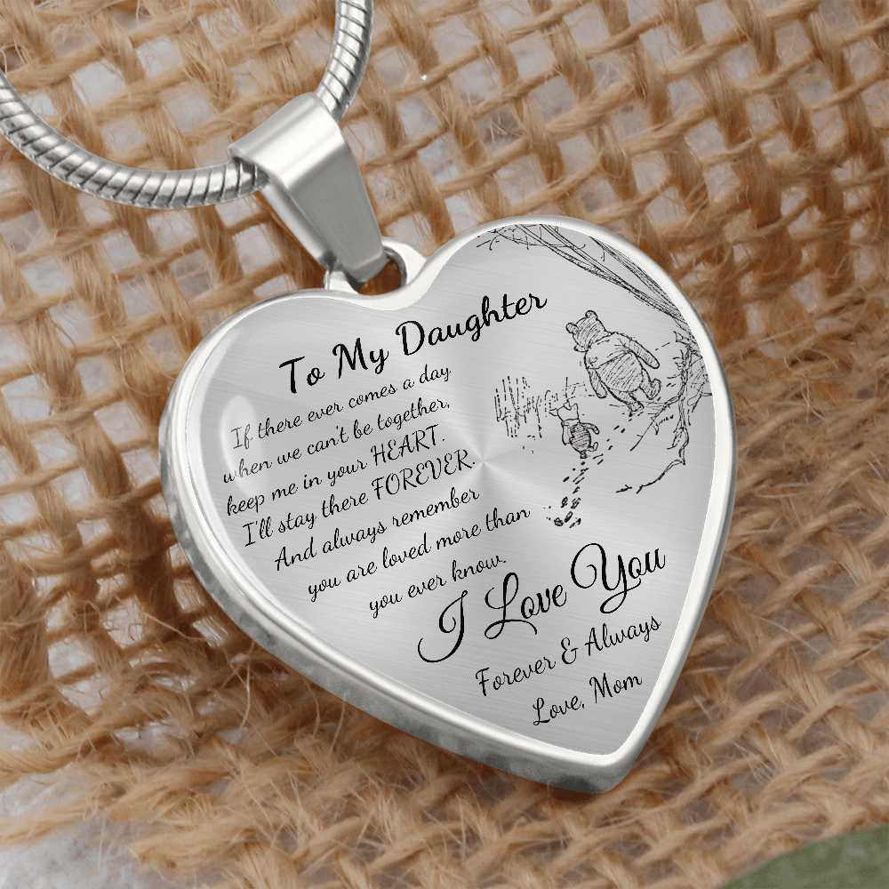 If There Ever Comes A Day When We Can't Be Together Necklace, Daughter Gift From Mom, Personalized Daughter Gift, Daughter Birthday Gift