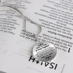 Cancer Survivor Gift for Women, Cancer Fighter Gift, Encouragement Gift, Warrior Gift for Women, Engraved Necklace for Cancer Survivor