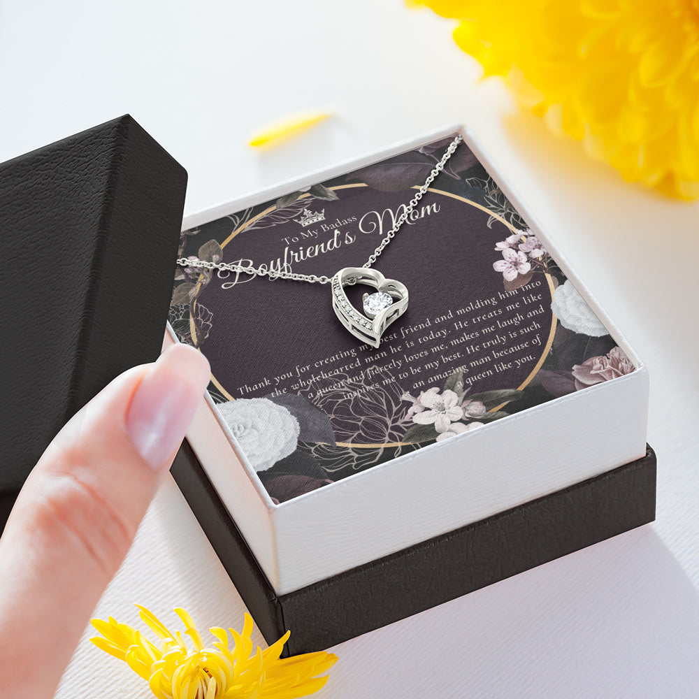 Gift for boyfriend's mom | Boyfriend's Mom Necklace | To my boyfriend’s Mom Gift | Mother’s day gift for Boyfriend's Mom