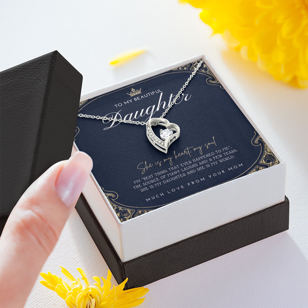 Daughter Gift from Mom to Daughter | Necklace for Daughter | Gift for Daughter from Mom | Daughter gift to daughter birthday gift