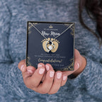 Daughter Pregnancy Gift From Dad | Mom to be gift | New Mommy Necklace | To Mommy to be | New Mom Jewelry | First Mommy Gift