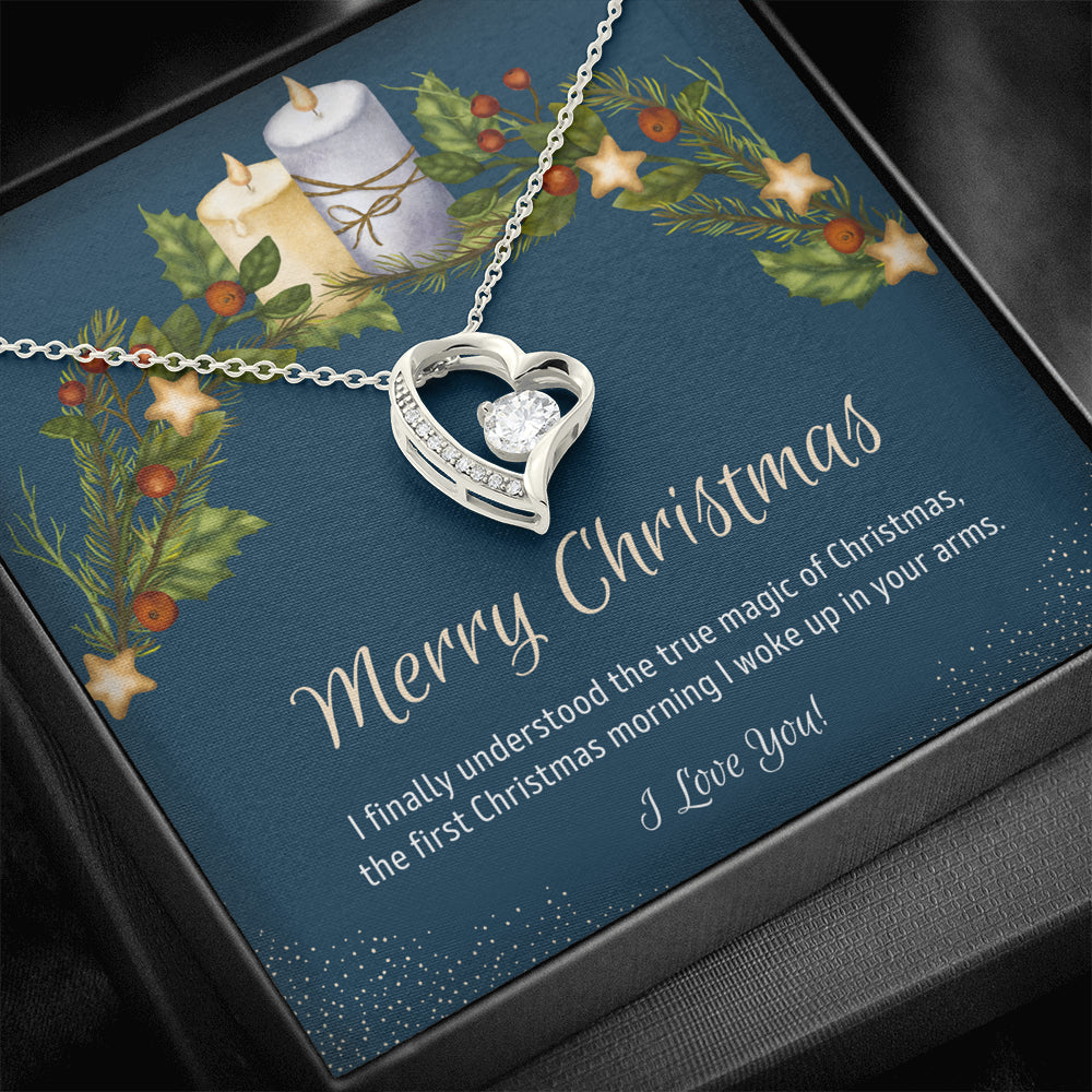 Christmas Gift for Wife, Love Knot Necklace for Wife, Christmas Present for Wife, Christmas Gift for Love, Christmas Gift for Girlfriend