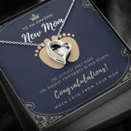 Daughter Pregnancy Gift From Mom | Mom to be gift | New Mommy Necklace | To Mommy to be | New Mom Jewelry