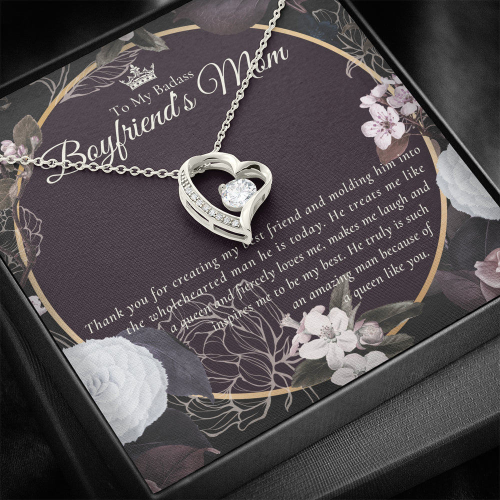 Gift for boyfriend's mom | Boyfriend's Mom Necklace | To my boyfriend’s Mom Gift | Mother’s day gift for Boyfriend's Mom