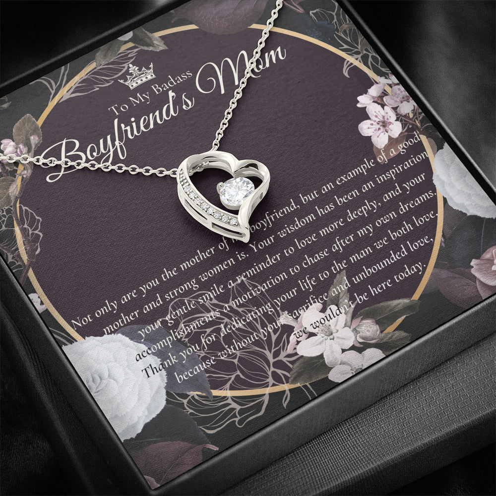 Gift for boyfriend's mom | Boyfriend's Mom Necklace | To my boyfriend’s Mom Gift | Mother’s day gift for Boyfriend's Mom