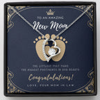 Daughter In Law Pregnancy Gift | Mom to be gift | New Mommy Necklace | To Mommy to be | New Mom Jewelry | From Mom In Law