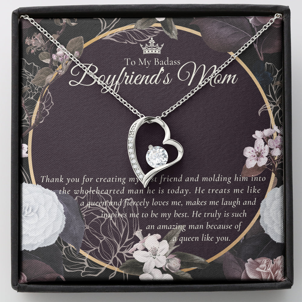 Gift for boyfriend's mom | Boyfriend's Mom Necklace | To my boyfriend’s Mom Gift | Mother’s day gift for Boyfriend's Mom