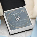 70 Year Anniversary Gift For Wife - Forever Love Necklace