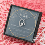 70 Year Anniversary Gift For Wife - Forever Love Necklace