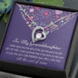 christmas gift, Heart Necklace, heart jewelry, heart gift daughter, christmas necklace, interlocking gift, meaningful gift, unique gift, Granddaughter gift, to my Granddaughter, Granddaughter xmas, gift from grandma, Granddaughter