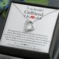 To My Girlfriend white + red heart