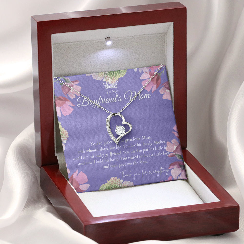 Gift for boyfriend's mom | Boyfriend's Mom Necklace | To my boyfriend’s Mom Gift | Mother’s day gift for Boyfriend's Mom