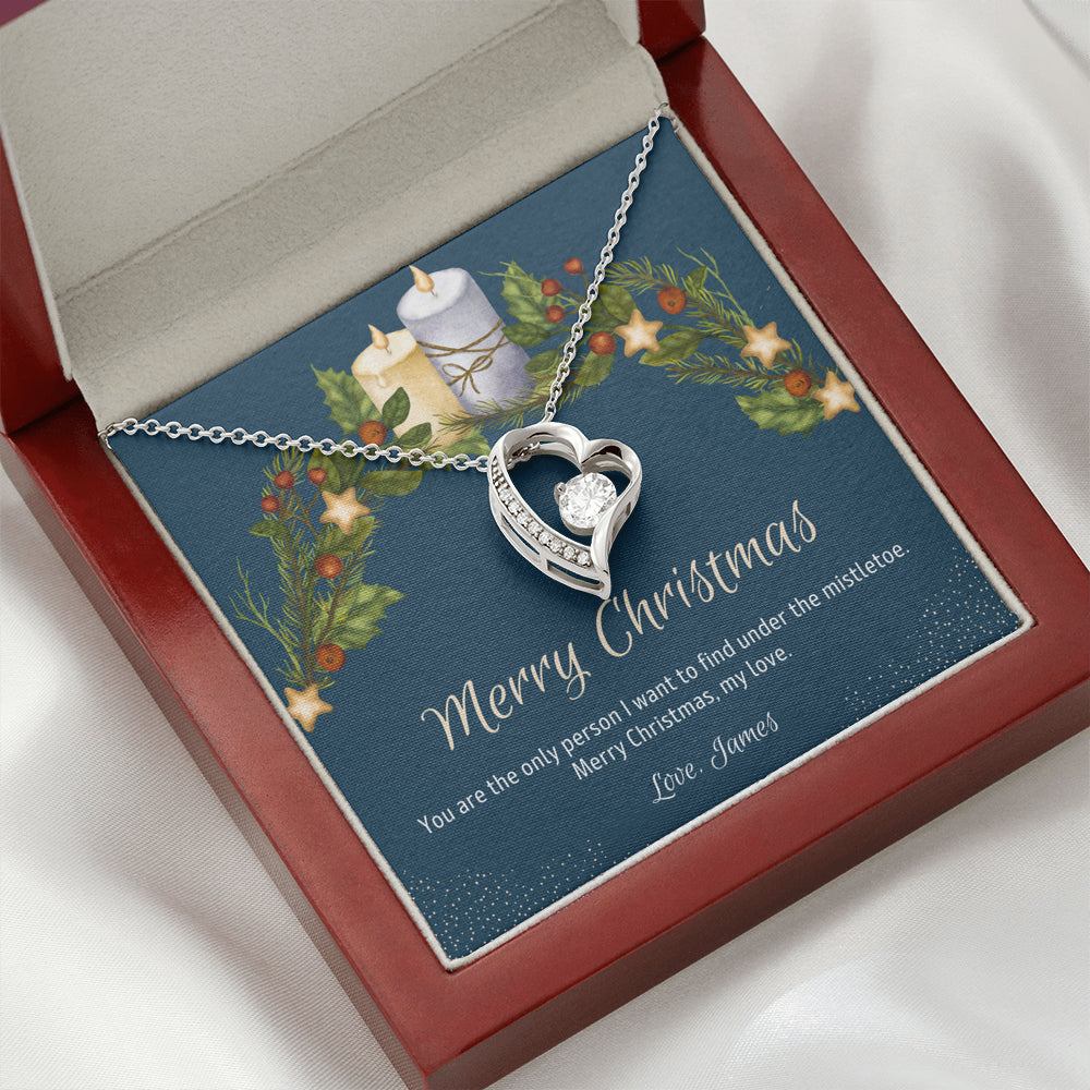 Christmas Gift for Wife, Love Knot Necklace for Wife, Christmas Present for Wife, Christmas Gift for Love, Christmas Gift for Girlfriend