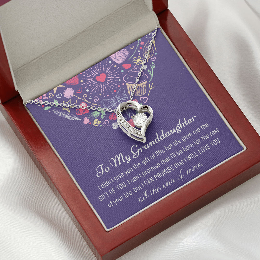 christmas gift, Heart Necklace, heart jewelry, heart gift daughter, christmas necklace, interlocking gift, meaningful gift, unique gift, Granddaughter gift, to my Granddaughter, Granddaughter xmas, gift from grandma, Granddaughter