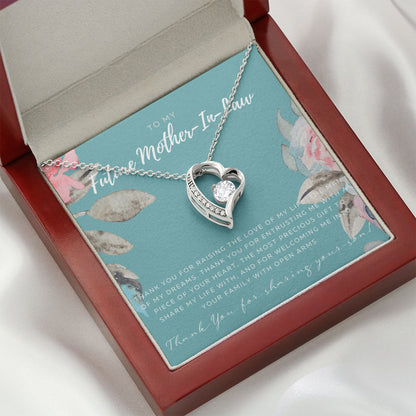 Forever Love | Future Mother in Law Gift | Mom in Law Jewelry | Mother's Day Gift for Mother-in-Law | Gift for Mother in Law | Mother-in-Law Necklace