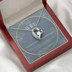 70 Year Anniversary Gift For Wife - Forever Love Necklace