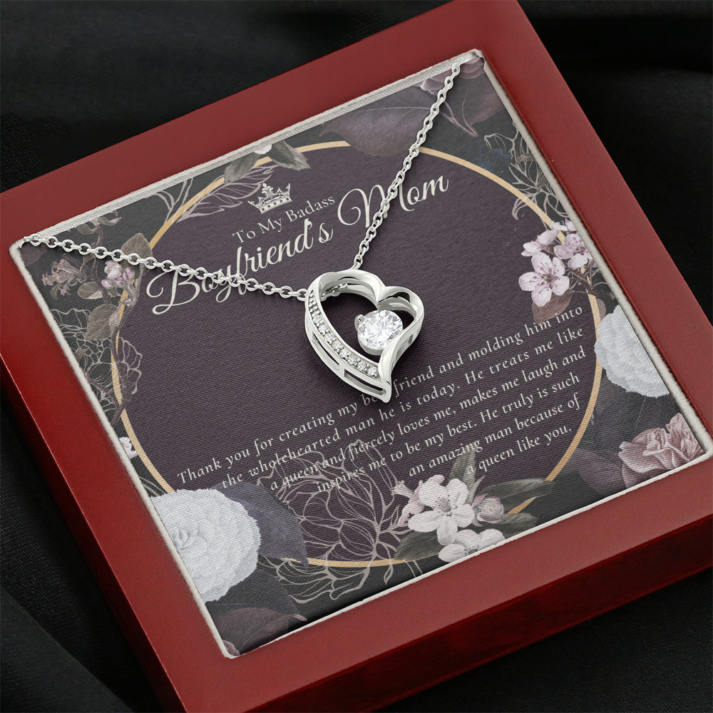 Gift for boyfriend's mom | Boyfriend's Mom Necklace | To my boyfriend’s Mom Gift | Mother’s day gift for Boyfriend's Mom