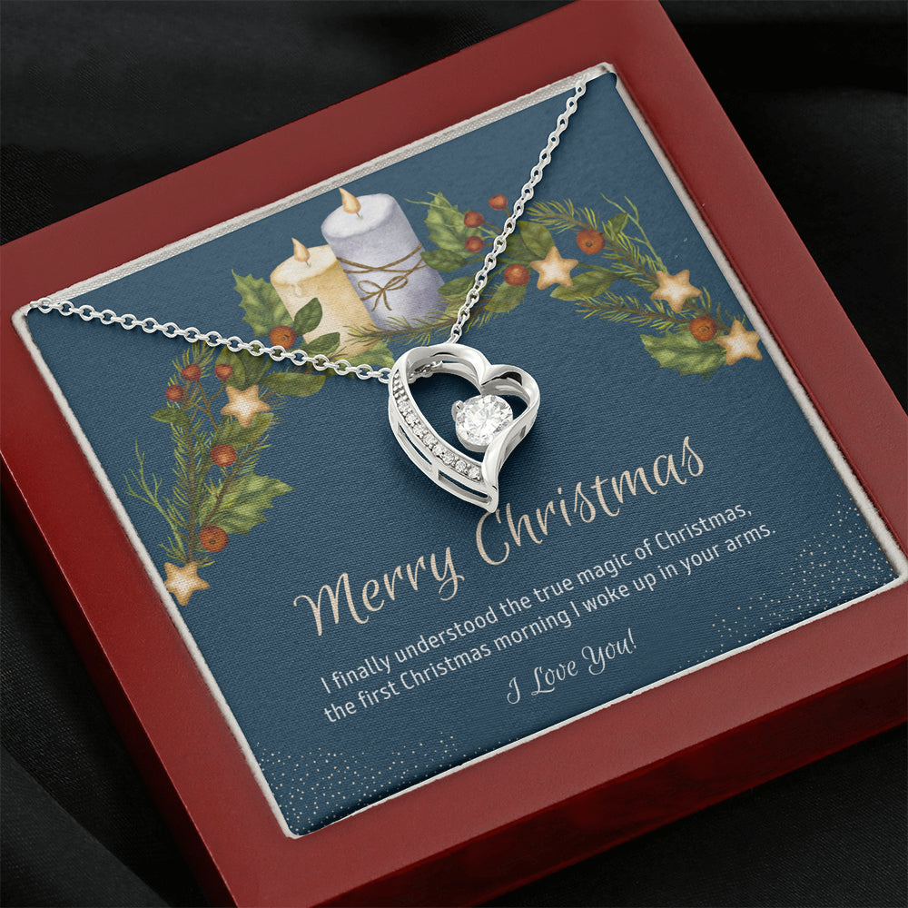 Christmas Gift for Wife, Love Knot Necklace for Wife, Christmas Present for Wife, Christmas Gift for Love, Christmas Gift for Girlfriend