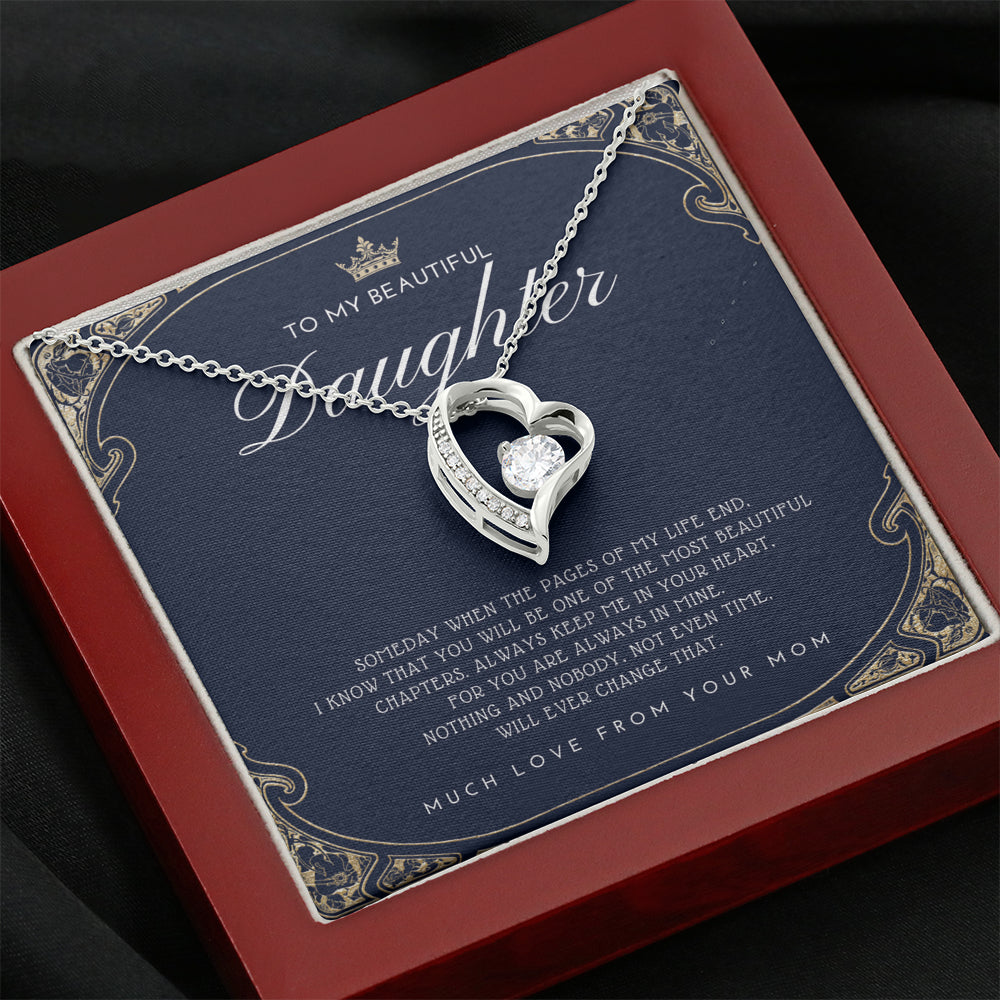 Daughter Gift from Mom to Daughter | Necklace for Daughter | Gift for Daughter from Mom | Daughter gift to daughter birthday gift