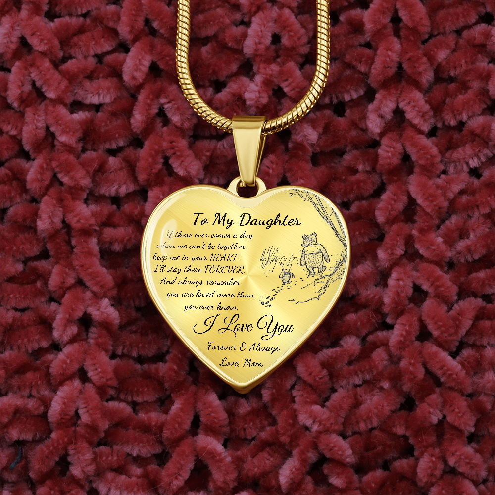 If There Ever Comes A Day When We Can't Be Together Necklace, Daughter Gift From Mom, Personalized Daughter Gift, Daughter Birthday Gift