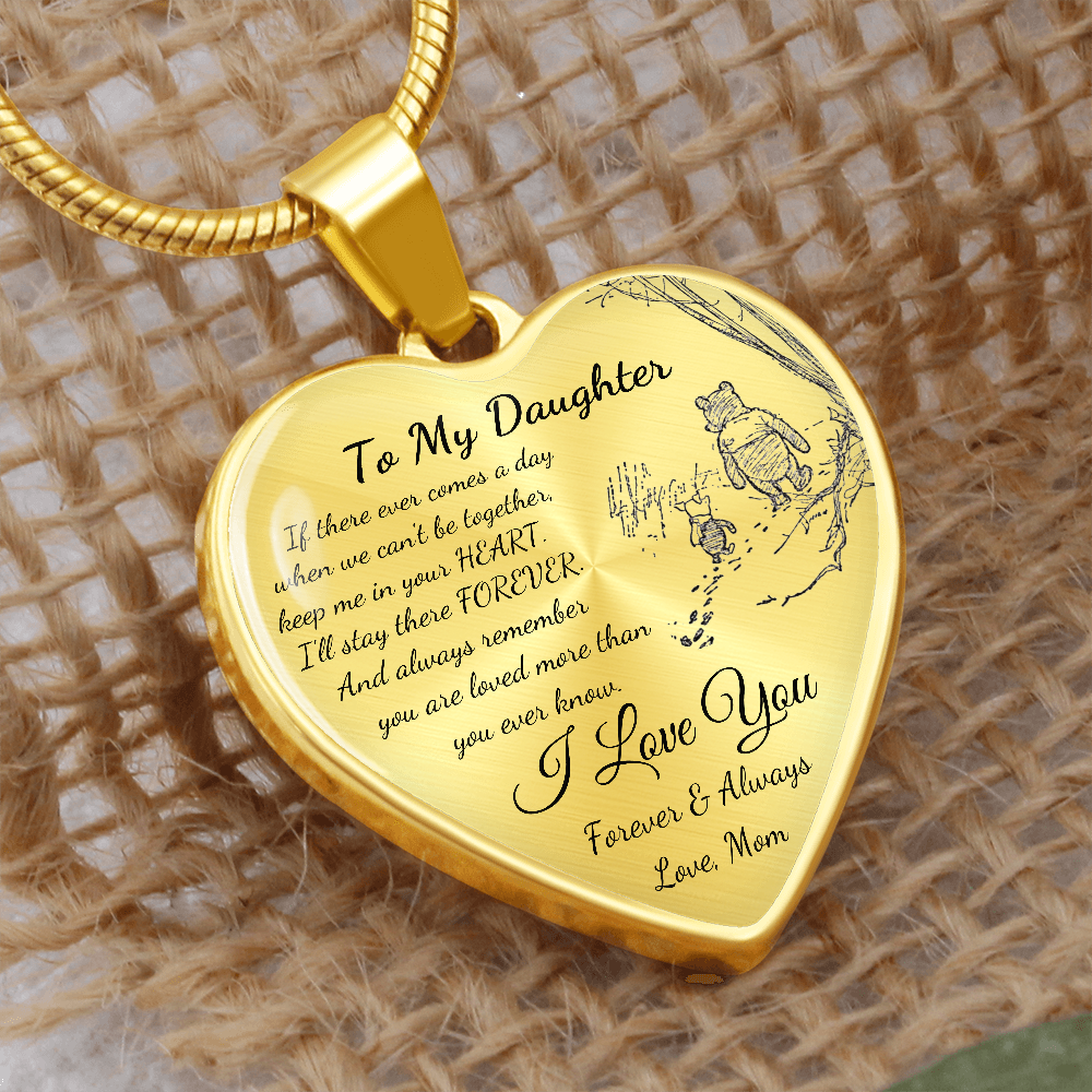 If There Ever Comes A Day When We Can't Be Together Necklace, Daughter Gift From Mom, Personalized Daughter Gift, Daughter Birthday Gift