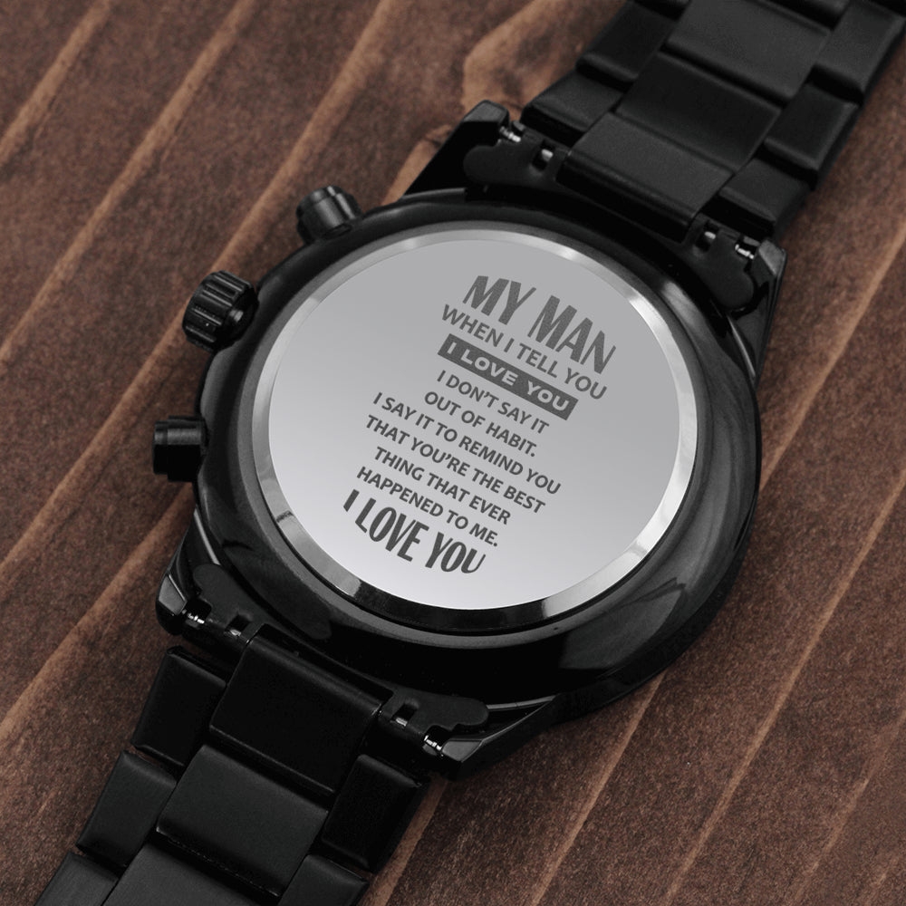 Gift for Husband, Father’s Day gift for Husband, Watch gift for Him, Boyfriend, Future Husband, Dad